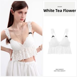 Miss Curiosity | Stylish French Lace Camisole with Padding