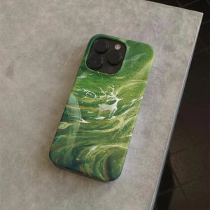 เคสโทรศัพท์มือถือ Green Wind สำหรับ Apple iPhone 7/8/X/XR/11/12/13pro/14/15promax รุ่นใหม่สไตล์จีน ปกป้องด้านหลังโทรศัพท์มือถือ