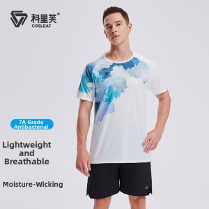 COSLEAF | Sporty Short Sleeve T-Shirt Summer Fashion Professional