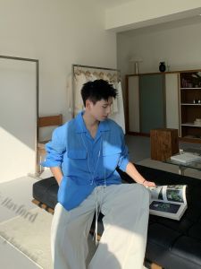 Áo Dài Tay Chống Nắng Phong Cách Đơn Giản Thư Thả