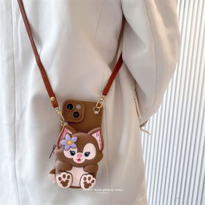 Lingna Bei Er Wallet Compatible with Vivox200S X300pro New Model X100/X90 Crossbody Strap Full Cover Anti-fall Protection Case