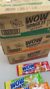 40pcs Mayora Wow Spageti Instant Spagetti Aglio Olio / Creamy Carbonara / Meaty Bolognese Halal