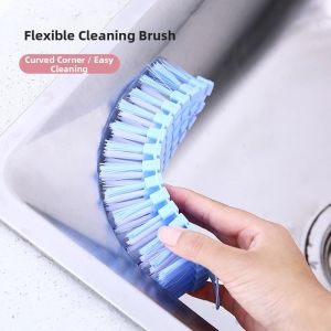 HALEXIONG | Flexible Soft Bristle Cleaning Brush