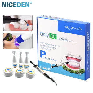 Dr. Whiten Dental Teeth Whitening Kit Teeth Whitening 35% HP Bleaching Gel Tooth Bleach Gel Set Professional Dental Whitening Treatment