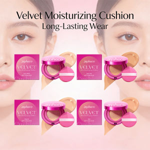 Velvet Air Cushion Foundation Oil-Control Waterproof Concealer Long-Lasting Natural Moisturizing Bb Cream Face Cosmetics Makeup