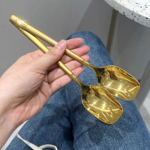 Stainless Steel Spoon Home Ladle Kids Spoon Special Eating Spoon Good-looking Meal Spoon Soup Spoon Spoon Porridge Spoon