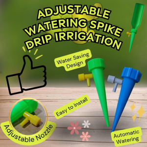 [GT116] - 2 color option Adjustable Plant Watering Spike Drip Irrigation System | Auto Self Watering