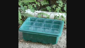 Tray Semai 12 Lubang+Alas Dan Tutup Seeding Tray