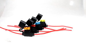 5pcs Blade Fuse Holder Car Fuse Holder Standard Gauge Waterproof For Vehicle Cutoff Switch