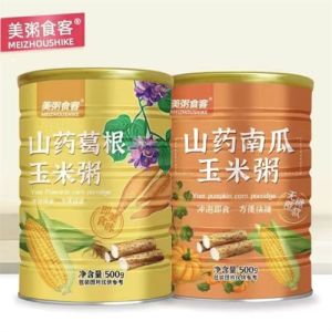 Meizou yam pueraria pumpkin corn porridge diet porridge low calories instant breakfast porridge meal replacement natural nutrition porridge