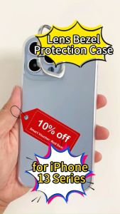 USAMS Eagle Series Camara Lens Protection Case Standable Slim Thin Matte Case for iSeries iPhone 13 Pro Max Case Cover Casing