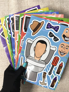 Bộ Đồ Chơi Dán Tường Tự Làm Hoạt Hình Titan Quan Sát Người Dùng Bảng Điều Khiển Trò Chơi Giáo Dục Cho Trẻ Em Đồ Trang Trí Nhà Cửa