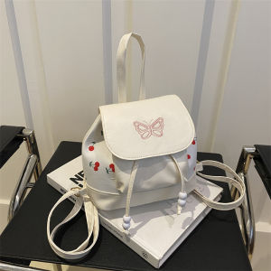 Túi Đeo Vai Mini Cho Nữ Túi Du Lịch Thời Trang Đa Năng Túi Học Sinh Túi Đựng Sách Túi Đeo Vai Bằng Da PU Mềm Họa Tiết Trái Cây