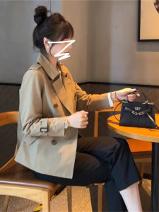 Áo Khoác Trench Ngắn Thời Trang Cho Nữ