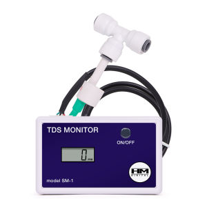 SM1 Single/TRM1 Triple TDS Meter เครื่องทดสอบคุณภาพน้ําออนไลน์ดิจิตอล 0-9990ppm TDS Monitor สําหรับ Aquarium ห้องปฏิบัติการ