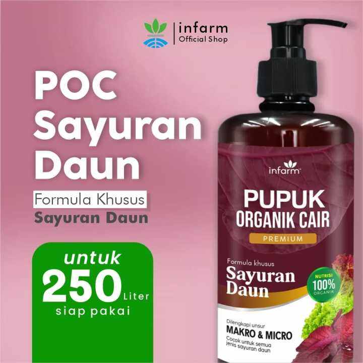 INFARM - PUPUK ORGANIC CAIR TANAMAN SAYUR 500ML | Lazada Indonesia