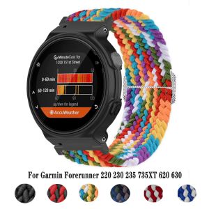 Nylon Band Bracelet for For Garmin Forerunner 235 220 230 620 630 735XT Adjustable Elastic Replacement Wristband Accessories