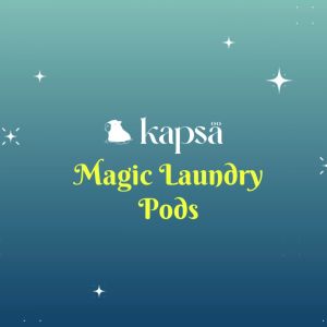 Kapsa 10-in-1 Laundry Capsule Mixed Scent 4 Box – with Himalayan Tea | Lush Freesia | Santal Noir