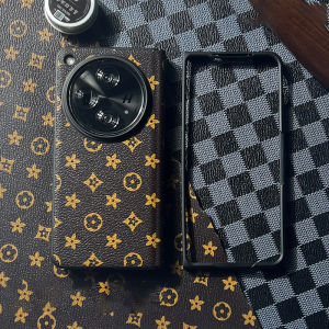 Luxury PU Leather Case for OPPO Find N3 Fold Built-in Stand Magnet Hinge Shockproof Full-Body Slim Soft Phone Casing Accessories for OPPO Find N3