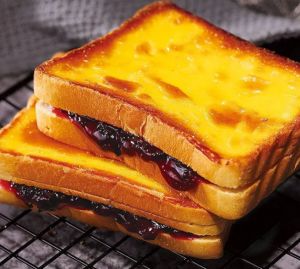 Roti biru roti roti sandwich terbakar berwarna batu roti roti roti sarapan 400g 800g  乳酪面包