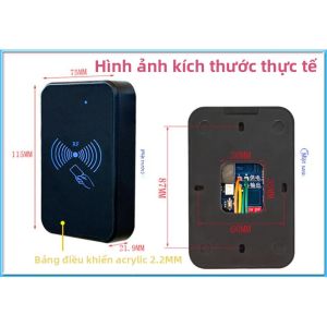 Bộ Chuyển Đổi Cảm Ứng Thẻ IC NFC 110/220V Bật Đèn Thiết Bị Cấp Điện Đèn Sạc Bộ Chuyển Đổi Thời Gian Hoạt Động RFIC5