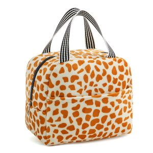 Animal Print Cooler Lunch Bag for Meals on the Go C142