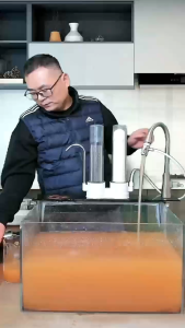 Water PurifierFilter Tabletop Ceramic Household Kitchen Mutil-Stages Chlorine Removing Filter Faucet