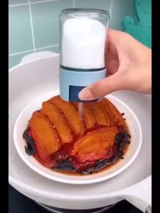 ขวดใส่เครื่องปรุง แบบกด - พร้อมส่ง กันความชื้นเข้า ไม่ต้องเปิดฝาบ่อย เครื่องปรุงไม่เกาะตัว