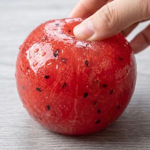 Đồ Chơi Bóp Xả Stress Hình Dưa Hấu Làm Thủ Công Mô Phỏng Trái Cây Chân Thực Mềm Mại Đàn Hồi Chậm Dành Cho Người Lớn