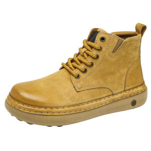 NUDANLAI | Vintage Warmth High Top Boots