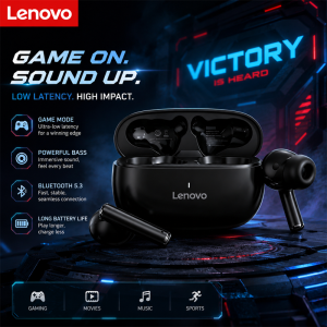 Lenovo | Lenovo TA210 TWS Wireless Bluetooth 5.3 Earphones Gaming Low Latency Dual Mode Music Earbuds Sports In-Ear Headset With Mic New