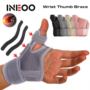 INEOO 1PCS Wrist Thumb Brace - Spica Splint for De Quervain’s Tendonitis Arthritis CMC Pain Relief - Left or Right Hand - Fits Men Women