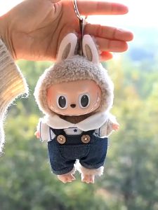 ชุดเสื้อผ้าตุ๊กตา Labubu v3 ผ้าฝ้าย 15 ซม. 1 ชุด สําหรับเด็กผู้หญิง แต่งตัวเกม จัดส่งจากประเทศไทย(ไม่มีตุ๊กตา)