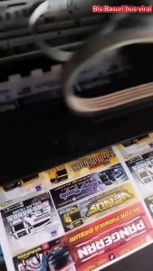 Setiker Basuri Terbaru: Lembaran & Tempelan Setiker Bus