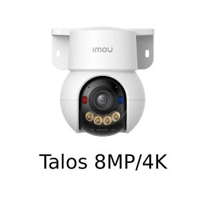 Imou | IMOU Talos 3/5/8MP 2K/3K/4K Two-way Talk AOR Mode Smart Full-Color Smart Tracking Dual Brand WiFi 6 Outdoor Security IP Camera