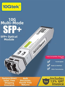 10Gtek | 10G Multi-mode SFP+ Optical Module
