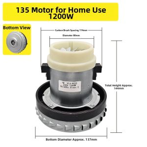 OEM Copper Motor for Vacuum Cleaner