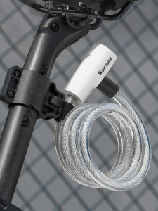 West Biking | Bike Steel Cable Lock Anti-Theft Portable Key Lock