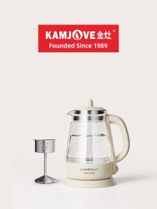 Stainless Heat-resistant Glass Electric Kettle with Steaming and Constant Temperature