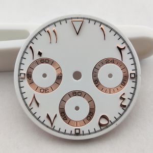 29mm dial VK63 movement Arabic digital dial VK63 multi-functional chronograph dial replacement parts