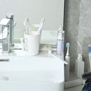 Giá Để Bàn Chải Đánh Răng Đa Chức Năng Không Đục Lỗ Bộ Dụng Cụ Bóp Kem Đánh Răng Nhà Máy Bán Hàng Trực Tiếp Giá Để Đồ Phòng Tắm Thoát Nước Nổ