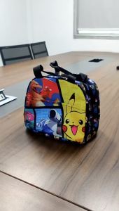 3D New Stitch Stitch Backpack Schoolbag Children Lunch Bag Pencil Case Three-Piece Set Primary and Secondary School Students