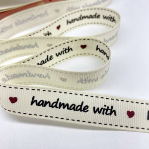 5 Mét 15MM Grosgrain Ruy Băng Satin Hoàn Thiện Cho DIY Handmade Gói Quà Bó Hoa Handmade Ren Ruy Băng Art Deco Chấm Bi Họa Tiết