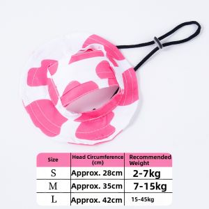 Petone dOrage | Pet Summer Milk Cow Style Ear-Out Fisherman Hat