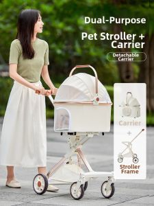 MAIDUGE | Foldable & Detachable Pet Stroller