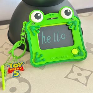 Disney | 2026 Hot Sale Toy Story 5 LCD Drawing Board Erasable Drawing Toy Handwritten Backpacks Pendant Toys Christmas Gift For Friend.