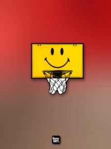 Reflective Decals Car Stickers Cute Smiling Face Basket Rim Indoor Glass Flat Decorative Waterproof Stickers Auto Decoration