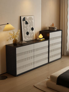 Minimalist Style 8-Drawer Chest Furniture Combination