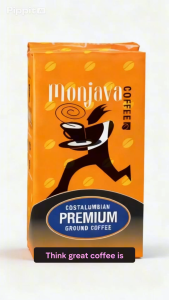 Carton Deal- Monjava Coffee Ground Brick Pack Costalumbian 250g x 6 Units 100% Arabica Coffee Powder