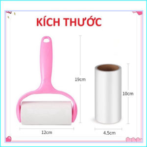 Cây Lăn Bụi Quần Áo Cầm Tay Tiện Dụng 16cm + lõi 16cm